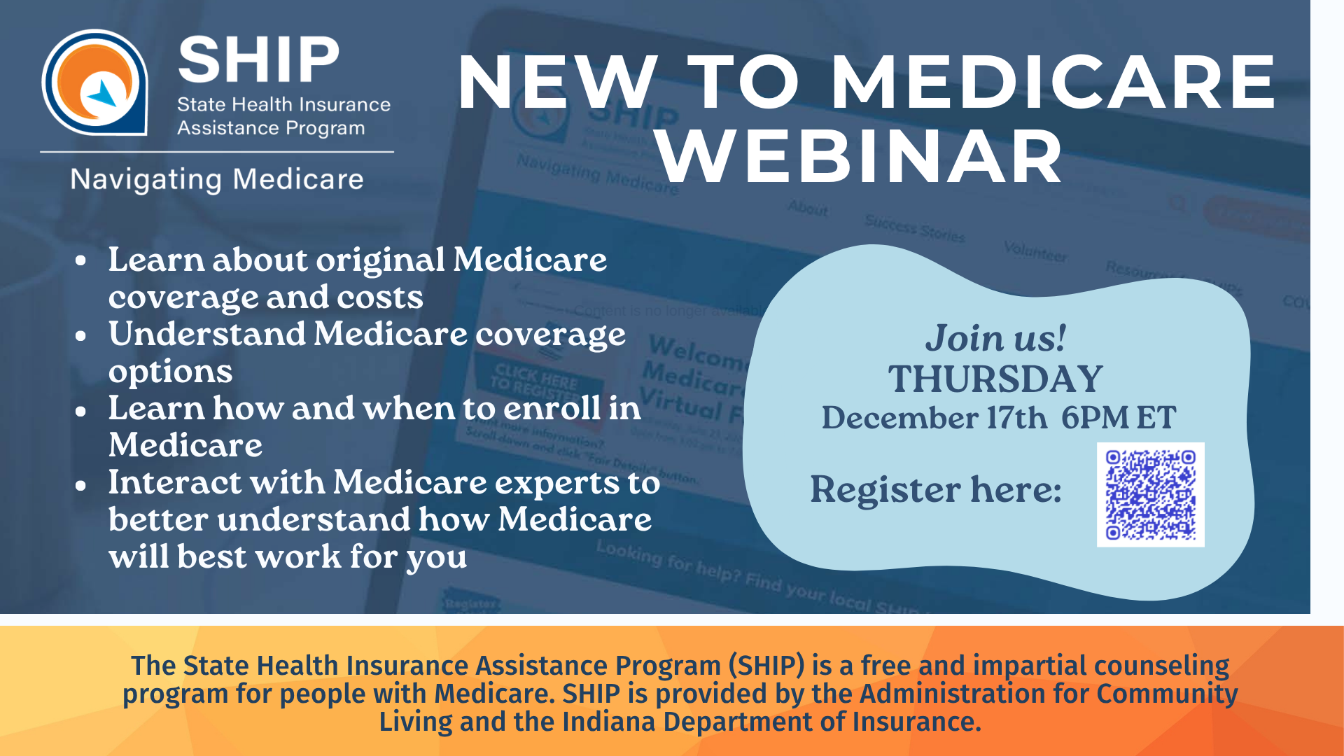 New to Medicare Webinar 12-17-26